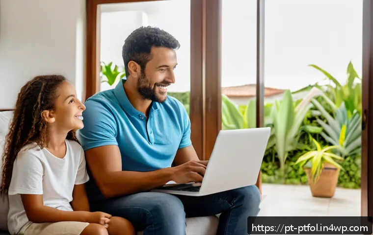 보험 포트폴리오 관리의 기본 원칙 - A professional Brazilian family in a cozy living room setting, discussing insurance options with a f...